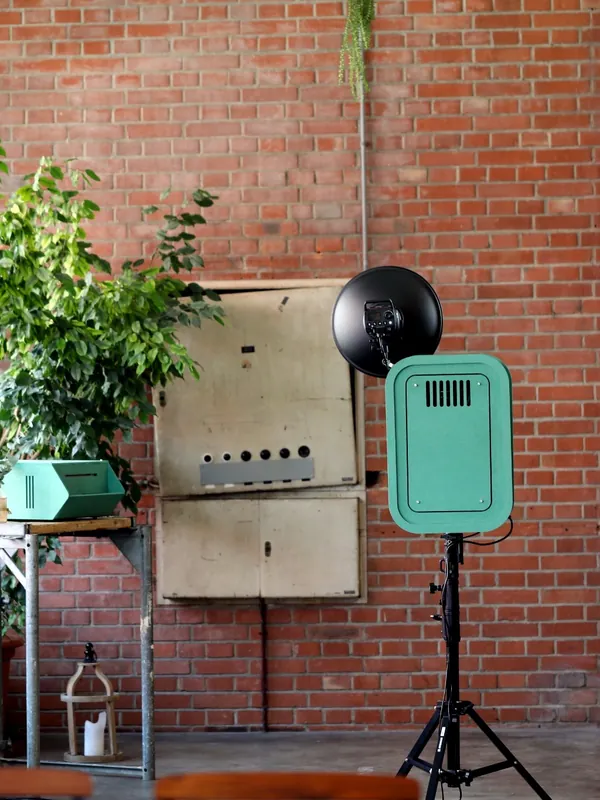 Fotobox-Setup an einem Event